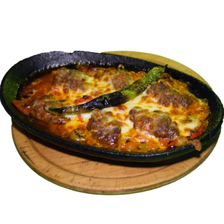 Kaşarlı Mantarlı Köfte
